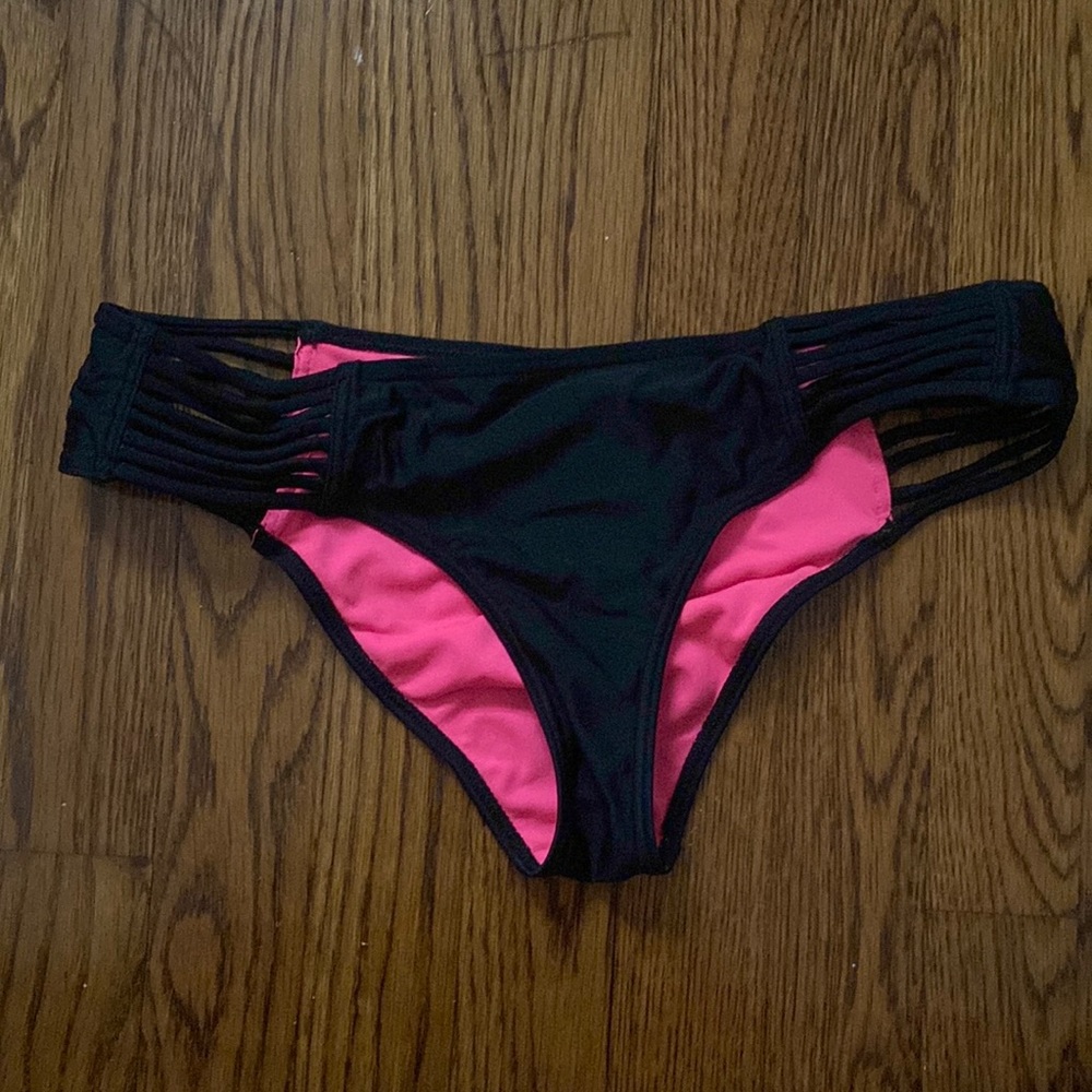Hollister black hipster bikini bottoms